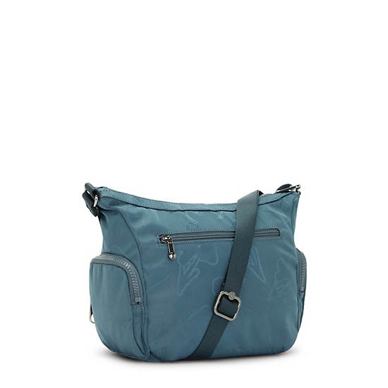 Kipling Gabbie Small Printed Crossbody Väska Marinblå Grå | SE 2070IL